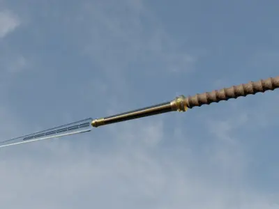 Persian Spear Low-poly 3D model