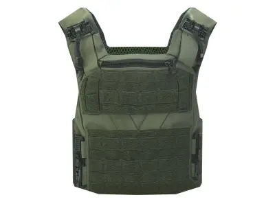 Military Vest Low-poly 3D model