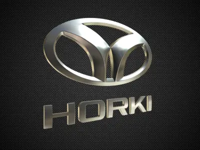 horki logo 3D model