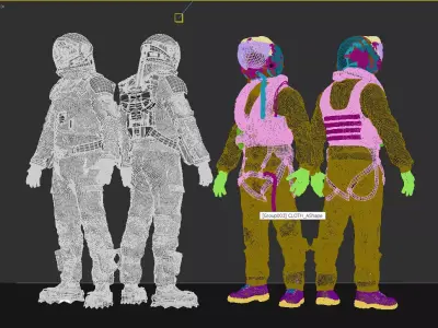 Spacesuit 3D model