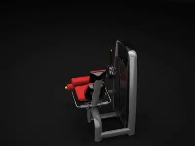 Leg Extension Machine 3D model purchase