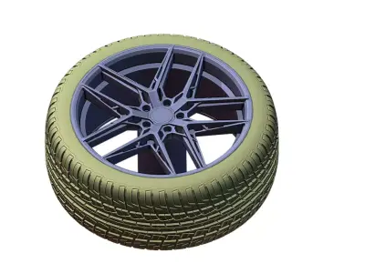 Custom Rim 4 printable   3D print model