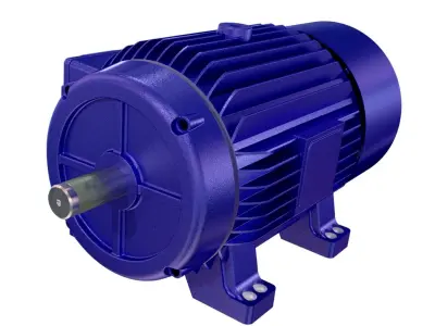 Electric motor 3D model purchase