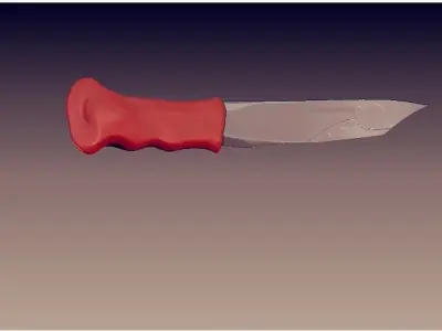 Knife weapon  3D model