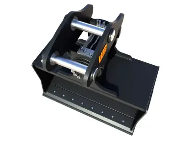 WB Excavator Tilt Ditching Bucket Mini Excavator and Backhoe 3D model