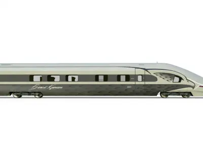 VSM high-speed railway 3D model