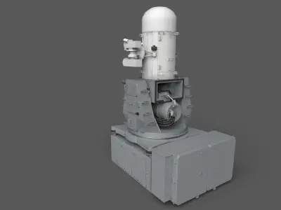 CIWS Phalanx 3D model