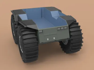 Chassis for SHERP 3D model