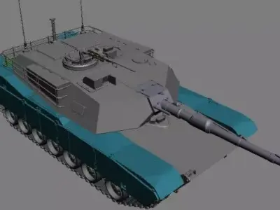 tank military 3D model purchase