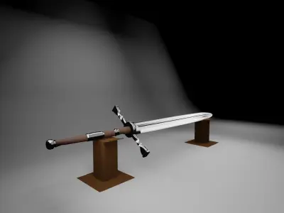 sword 3D model