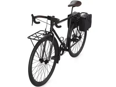 Touring Bike 3D model get