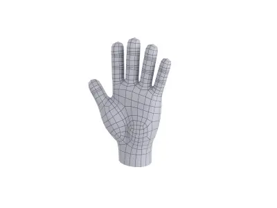 Hand 001 3D model purchase