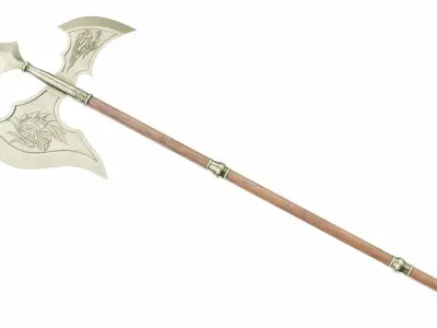 Halberd 06 3D model