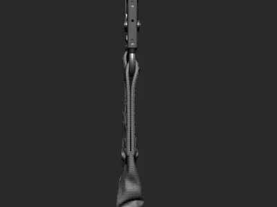 Personal Retention Lanyard  3D model