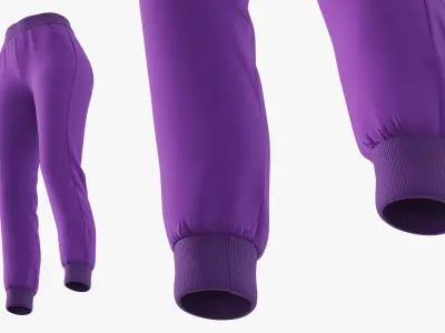  FIGS Zamora Jogger Scrub Pants Purple 