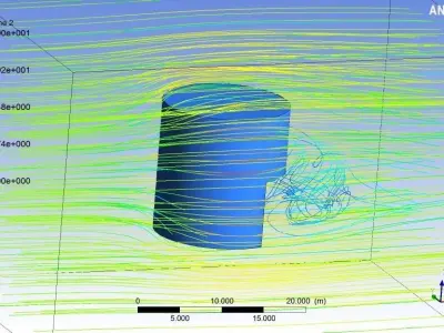 fluid simulation Free 3D model