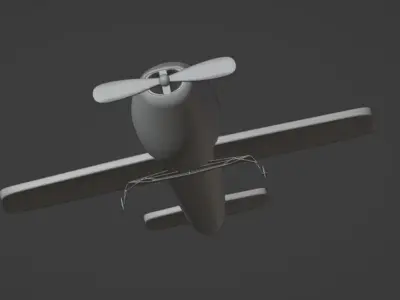 Toy Plane 3D print model