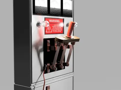 Call Of Duty Nazi Zombies Power Supply 3D model