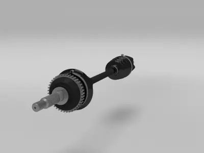 Half Axle 3D model