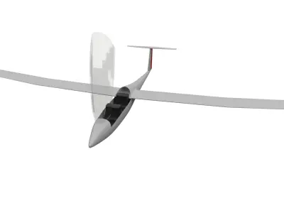 Schempp Hirth Arcus Glider 3D model