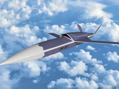 CASC FH-97 UAV system concept Low-poly 3D model