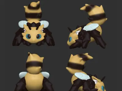 Beecat 3D print model