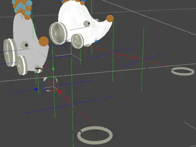 Wooden Toys Bundle 3D model