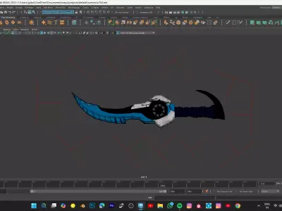 dragger 3d model Low-poly 3D model