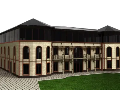 Private House 3D model 3