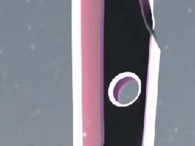 bowie low poly knife Free low-poly 3D model