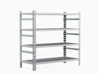 Metal Shelf B 03  3D model