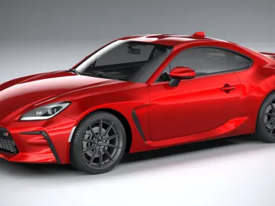 Toyota GR 86 2022 3D model purchase