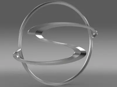 Shuanghuan 3d logo 3D model
