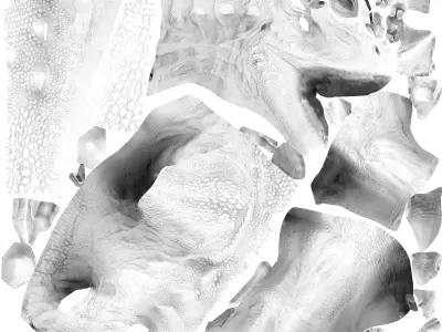  Hybrid Dinosaur Low-poly 3D model