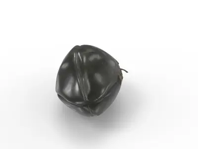 Vintage Leather Football 3D model