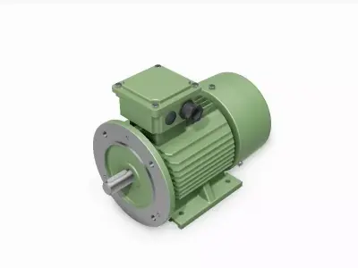 90L B35 Top IEC electric motor - 3D CAD model 3D model