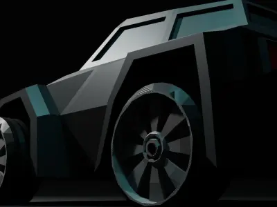 A LOW-POLY SPORT CAR Free low-poly 3D model