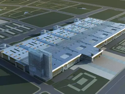 Office Building 3D model 252