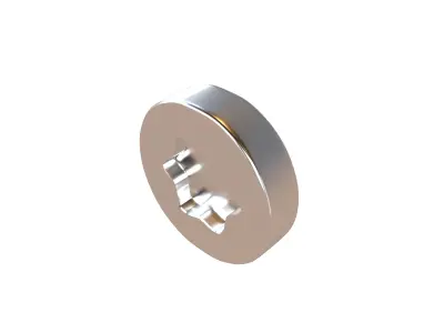 Screw v3 002 Low-poly 3D model
