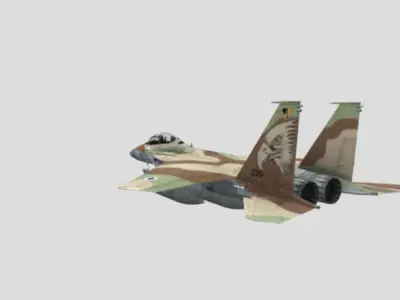 JET F15 3D model