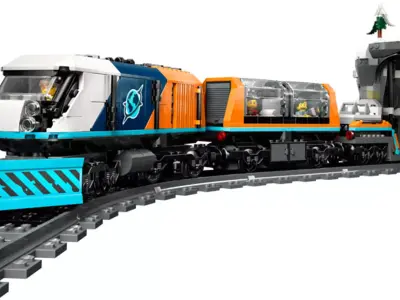 TwindBricks3D - 60470 Explorers Arctic Polar Express Train 3D print model