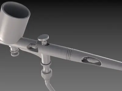 AIRBRUSH paint gun 3D model