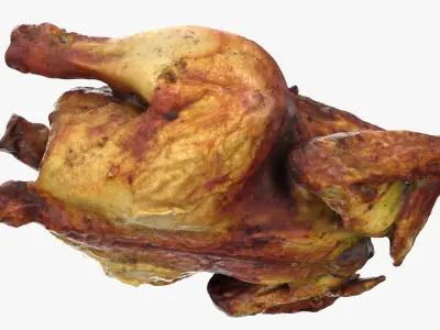 Roasted Chicken Collection 3 3D model