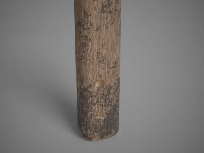 Hammer Low-poly 3D model 32