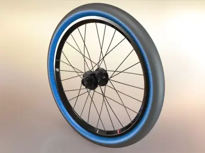 Tubeless Wheel 3D model