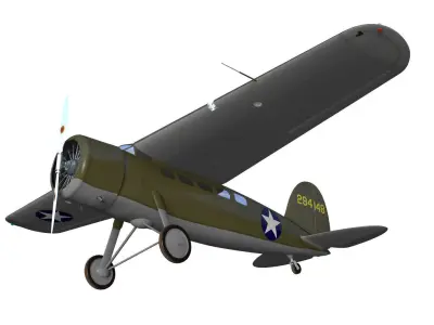 LOCKHEED VEGA 5B 3D model buy