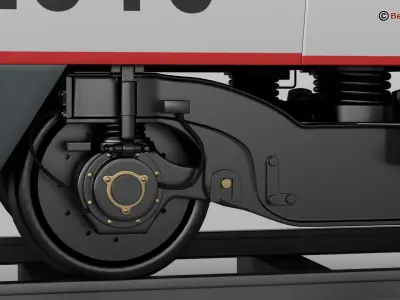 Acela Express 3D model