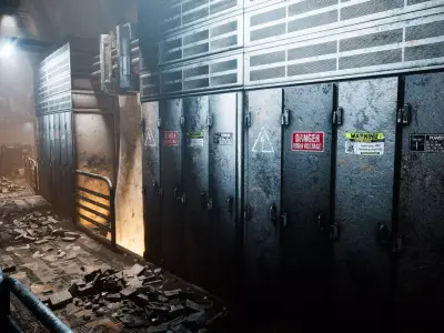 Linear Resonance Collider - UE5 Scene 3D model