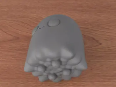 Cute Kawaii Ghost 3D print model