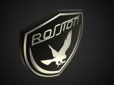 rossion logo 3D model